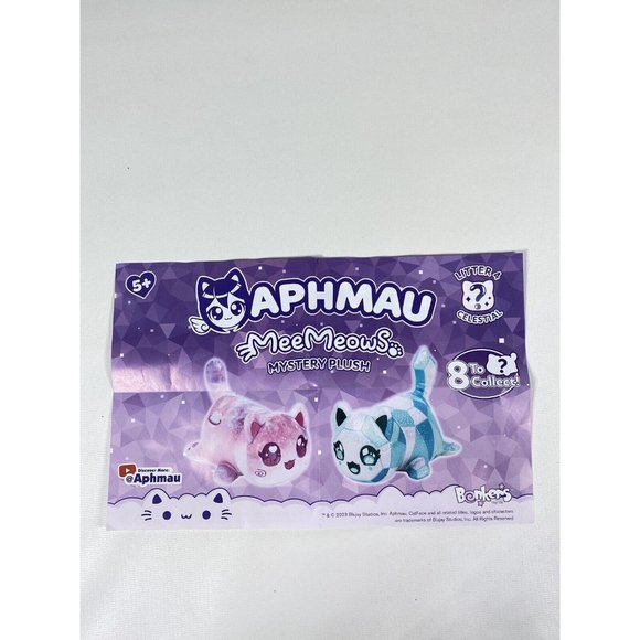 Aphmau MeeMeows Plush Blue Sapphire Cat Litter 4 2023 - Picture 11 of 16